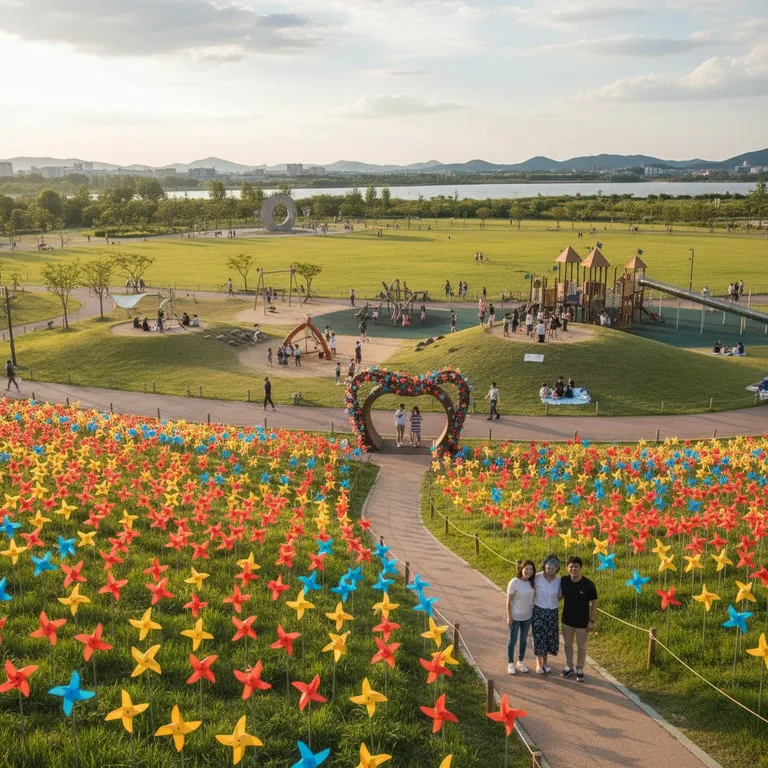 파주 임진각 평화 누리 공원 주말 나들이 추천, 바람개비 언덕 포토존과 아이들이 좋아하는 놀이 시설 정보