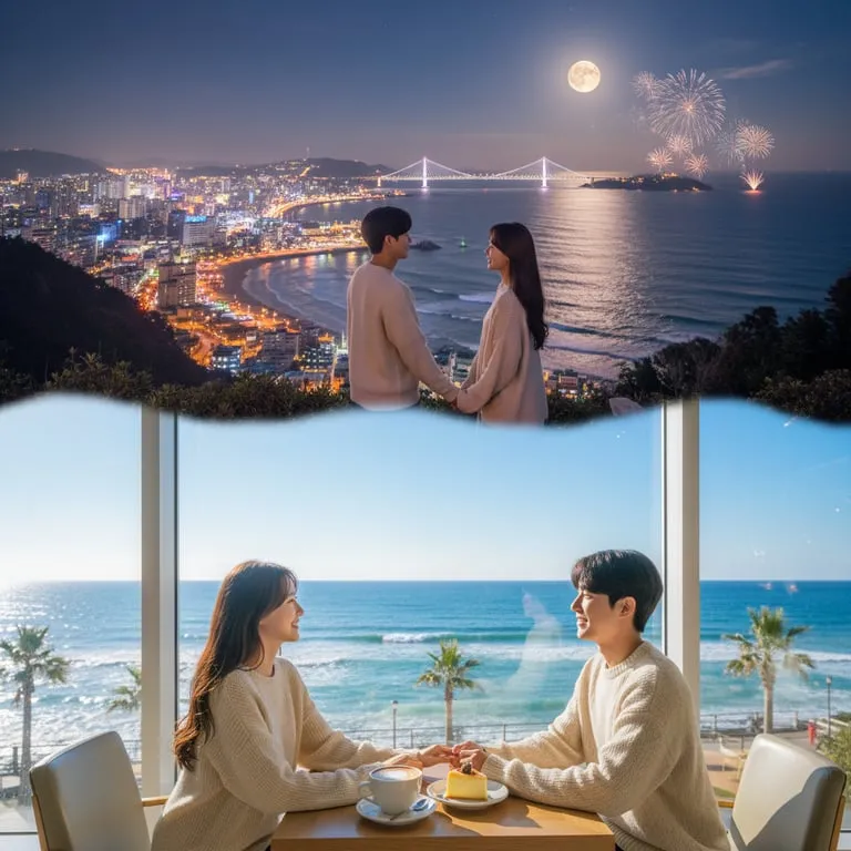 커플 데이트 코스로 강력 추천하는 1박 2일 국내 여행지, 로맨틱한 야경 명소와 분위기 좋은 오션뷰 카페