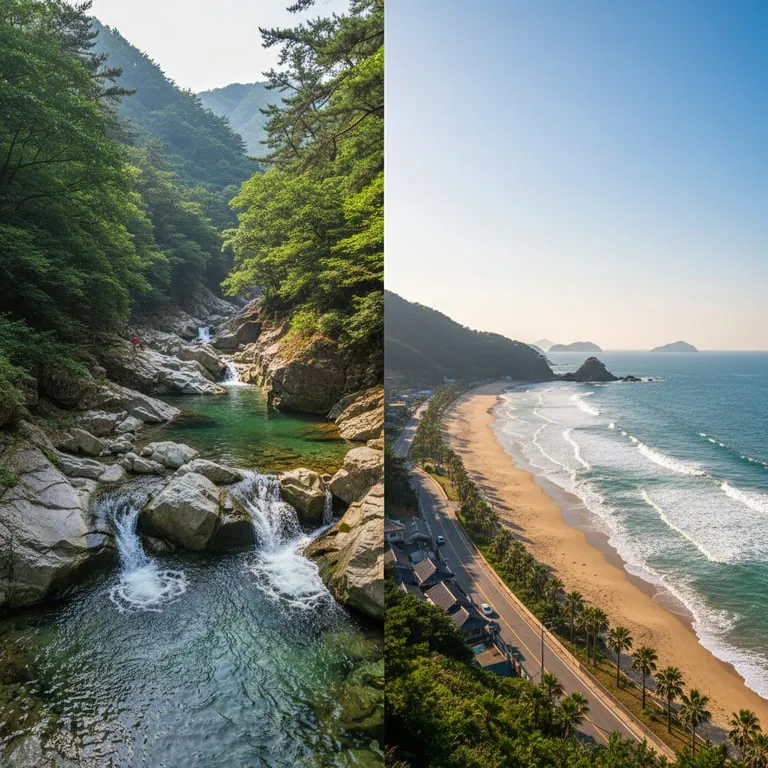 여름 휴가철 꼭 가봐야 할 국내 여행지 베스트 10, 시원한 계곡과 바다를 동시에 즐기는 피서지 완벽 정리