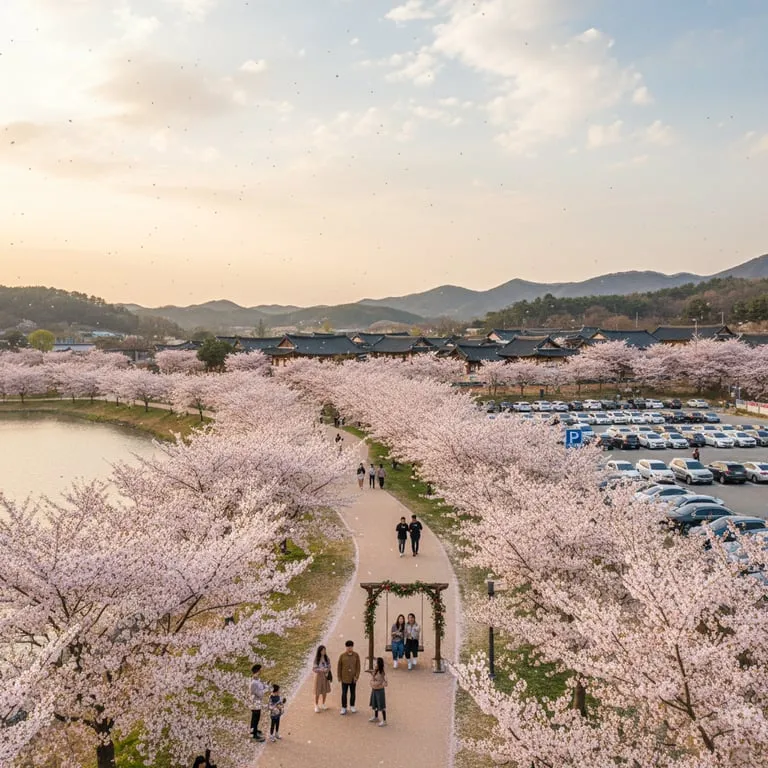 봄꽃 축제 일정과 함께 떠나는 국내 벚꽃 명소 추천, 인생 사진 건지는 포토존 위치와 주차장 이용 꿀팁