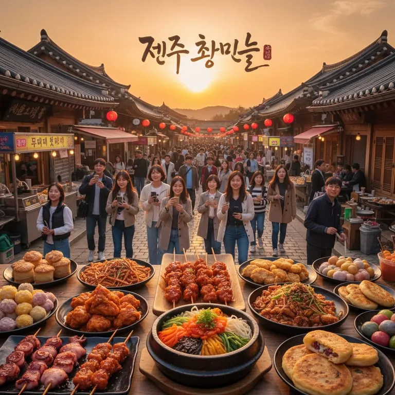맛집 탐방을 위한 전주 먹방 여행 코스 완벽 가이드, 현지인이 추천하는 찐 맛집과 길거리 음식 베스트 10