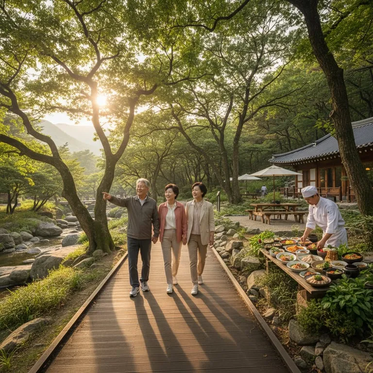 부모님 모시고 가기 좋은 국내 효도 여행지 추천 BEST 5, 편안한 산책로와 건강한 맛집이 있는 힐링 코스