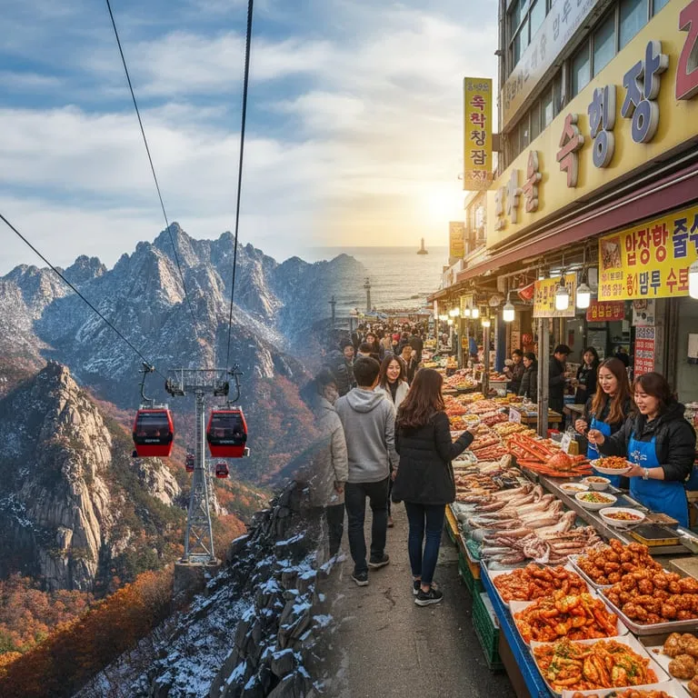 강원도 속초 여행 1박 2일 알짜배기 코스, 설악산 케이블카와 중앙시장 먹거리 투어까지 완벽한 일정 추천