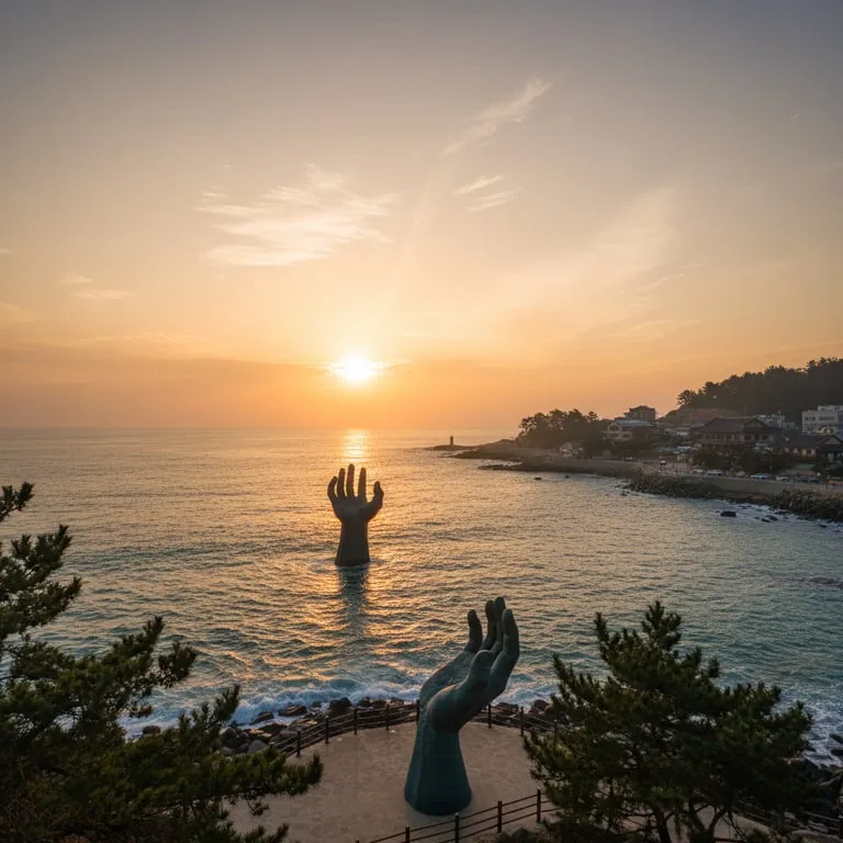포항 호미곶 상생의 손과 함께하는 일출 여행 코스, 드라마 촬영지로 유명한 구룡포 일본인 가옥 거리 탐방